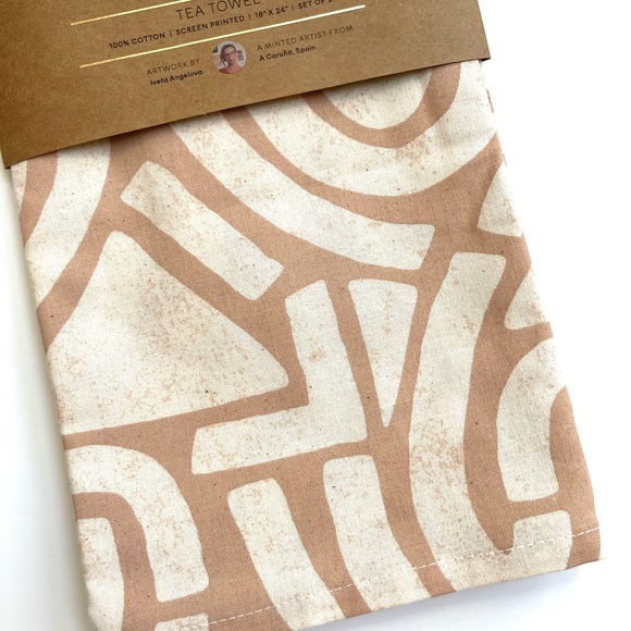 Minted set of two dish towels NWT - Picture 2 of 7